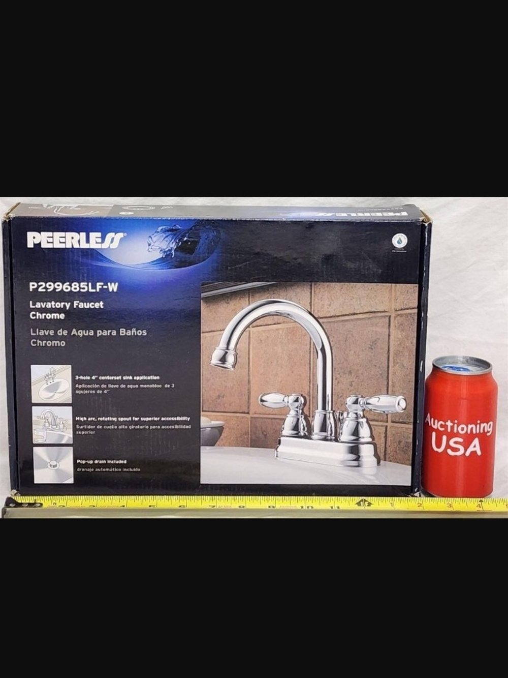 Chrome Lavatory Faucet P299685LF-W - Polished Chrome